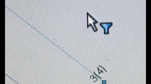 How to remove funnel icon or filter icon in solidworks?