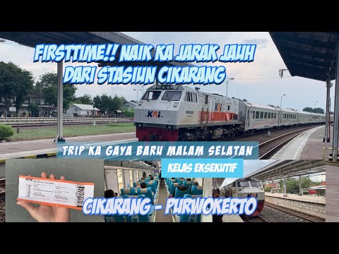 Trip Kereta Api Gaya Baru Malam Selatan Executive class !! Cikarang ...