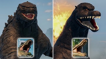 Dinosaur Roars instead of Kaiju in Kaiju Universe 🦕👀
