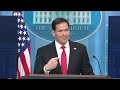 Marco Rubio talks 'Project Freedom', calls Iranian leaders 'insane in the brain'