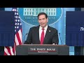 Marco Rubio talks 'Project Freedom', calls Iranian leaders 'insane in the brain'