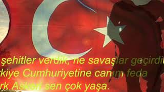 İstiklal Marşı ... Akşam Güneşi