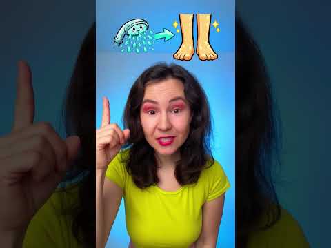 ✨ Easy Foot Hygiene Steps #kids #education