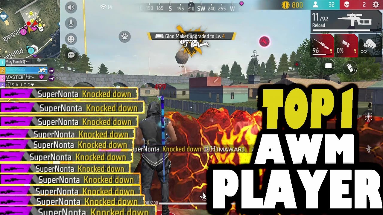 Iq Level 😎 Double Sniper Game Play In Grandmaster Lobby 😕 ! Garena Free Fire