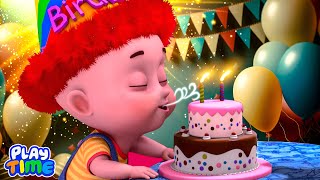 🎉 Lobby Loo Birthday Dance Party 🎂🥳| Nursery Rhymes & Kids songs | Jugnu kids Playtime