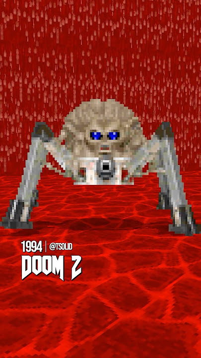 Arachnotron Doom 2 to Doom TDA (1994-2025) Evolution - Doom