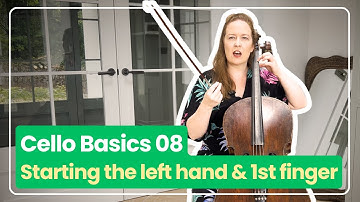 Cello Basics 08: Starting the Left-hand, C-Shape & 1st Finger Placement | Ailbhe McDonagh