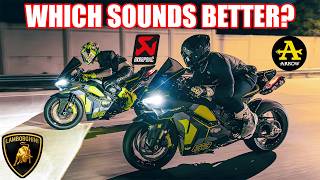 Did I Pick The Wrong Exhaust?! 😅 Akrapovic vs Arrow Undertail on Lamborghini V4's Wealth