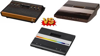 All Atari 2600, 5200 & 7800 Games Compared Side By Side