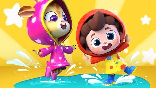 Have Fun on Rainy Days | Rain Rain Go Away | Nursery Rhymes \& Kids Songs | BabyBus