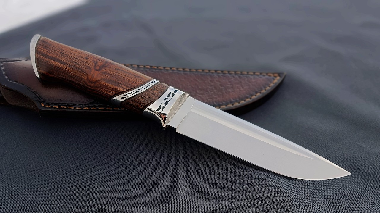 Изготовление отличного ножа из порошковой стали М398