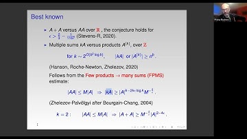 Misha Rudnev: The sum-product problem for integers with few prime factors (NTWS 192)