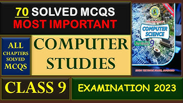 Computer Science Class 9 Most Important Solved MCQs For Annual Exam 2023