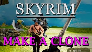 MAKE A SKYRIM CLONE OR OBLIVION - game guru game engine