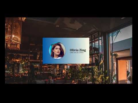 Create flip Business card | HTML and CSS | codekali