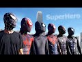 SPIDER-MAN World Story || Hey , Today is BLACK COLOR DAY ( Black Nerf Gun , Black Food ... )