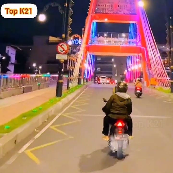 Kerennya Jembatan Suramadu,Surabaya Malam Hari#automobile #topk21 #surabaya #suramadu #shorts