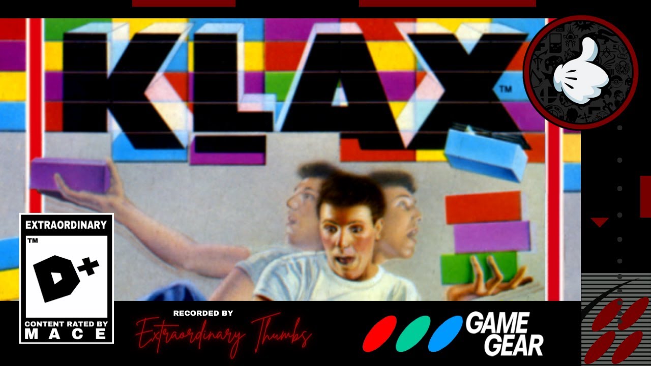 Klax (GG) - 1.3M Score, 42 Waves Completed