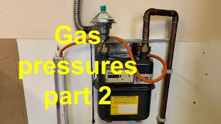 GAS PRESSURES PART 2, a gas tutorial all about standing, working and operating pressures for gas.