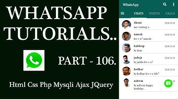WhatsApp Tutorial Part-106: View Post Design  HTML CSS  for Android mobile , Tablet and Web.