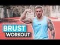 20 Minuten BRUST WORKOUT für Zuhause (Anfänger Level 1 für Muskelaufbau)