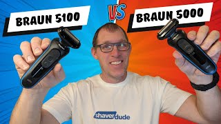 Braun Series 5 Shaver Battle: 5100 vs 5000