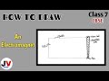 electromagnet diagram|how to draw a n electromagnet|class 7 electromagnet diagram