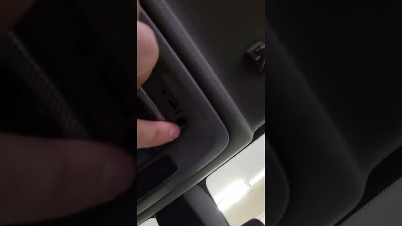 2021 GMC truck overhead console removal YouTube
