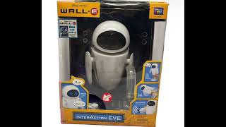 WALL-E Disney Pixar Interaction EVE Talking Robot Thinkway