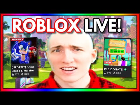 KreekCraft Isn't Live So Watch Me Roblox LIVE | Sonic Speed Simulator, Pls Donate & More! - KreekCraft Isn't Live So Watch Me Roblox LIVE | Sonic Speed Simulator, Pls Donate & More!