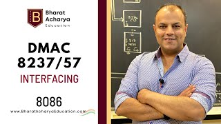 8086 | 8237 8257 DMA Controller Interfacing with 8086 | Bharat Acharya Education
