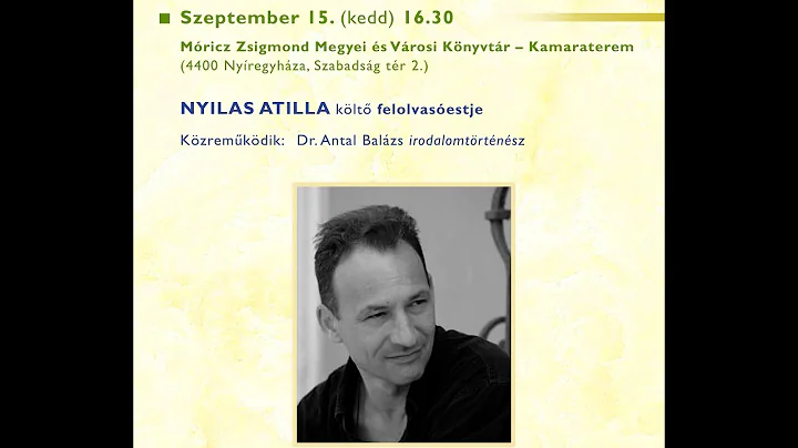 91. nnepi Knyvht - Nyilas Attila klt felolvasestje