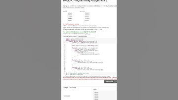 Programming in Java // week 9 programming assignment-2// #NPTEL #programminginjava #shortsfeed