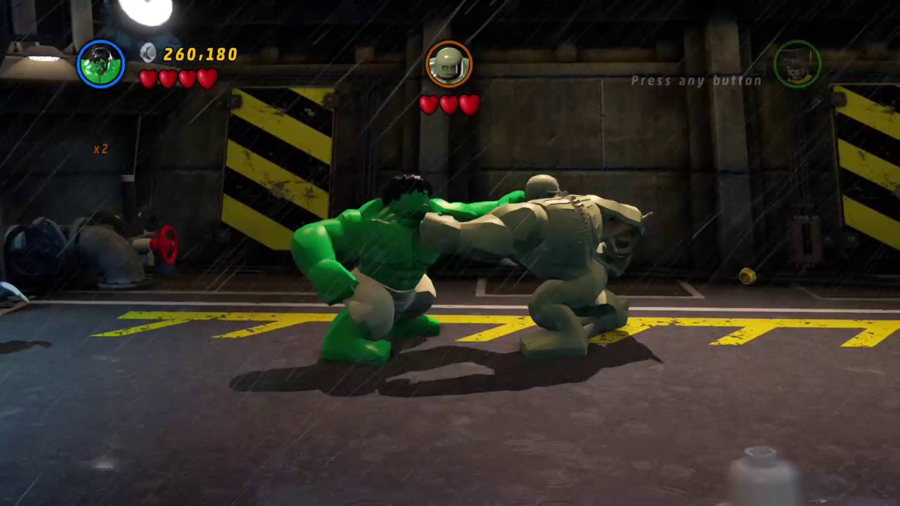 Hulk vs Abomination Fight #2 [LEGO Marvel Super Heroes]
