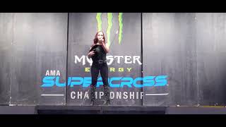 National Anthem - Ashley Wineland - Rd 12 Of Ama Monster Energy Supercross 2023