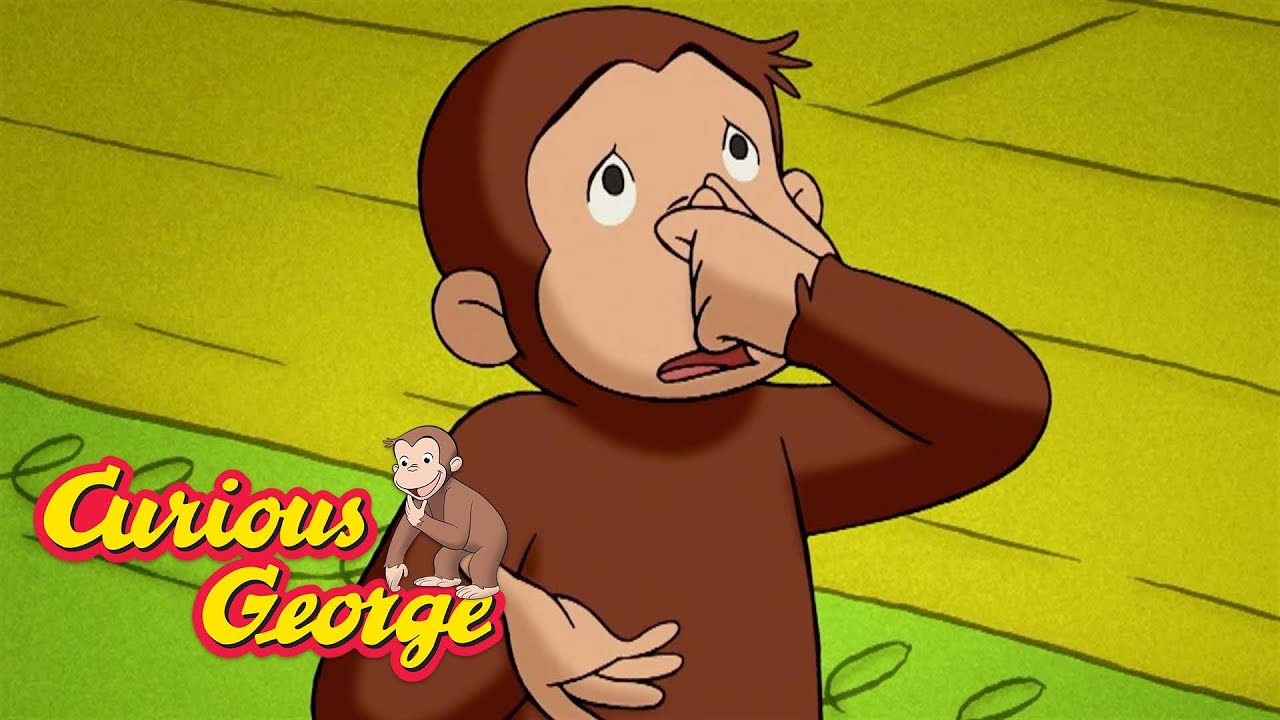 George makes a skunk friend 🐵 Curious George 🐵 Kids Cartoon 🐵 Kids ...
