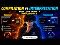 Compilers, Interpreters & Performance — Simplified 🎯