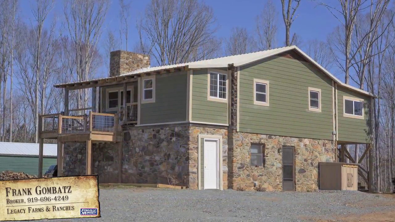 Horse Farm and Log Home for Sale in Chatham County YouTube