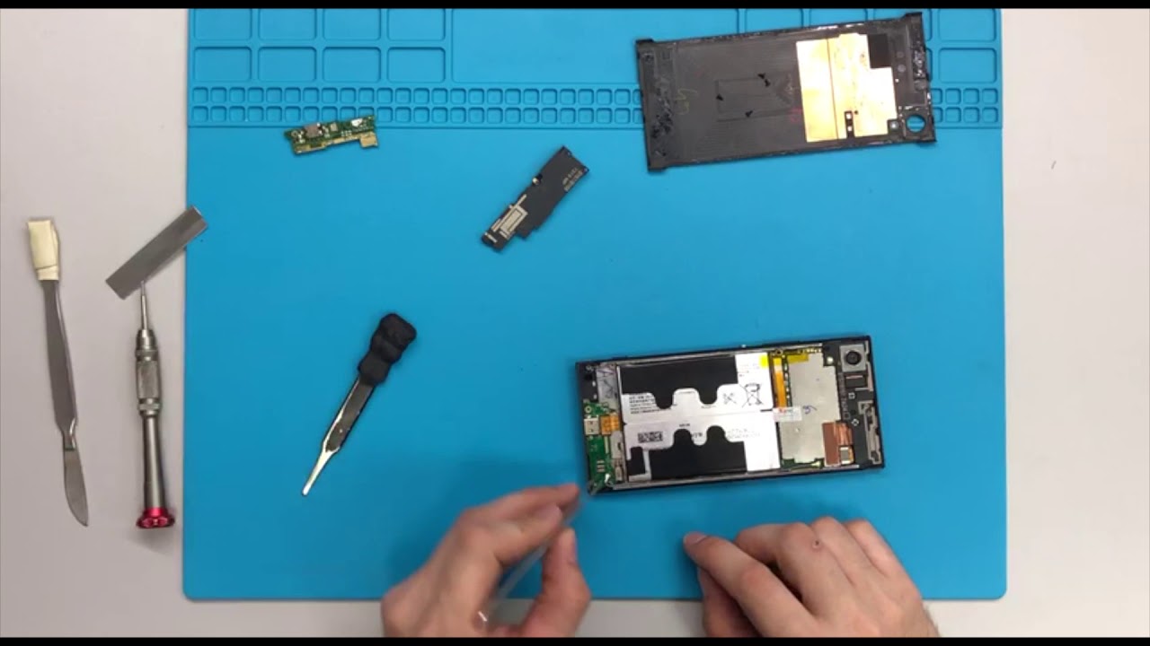 Sony Xperia XA1 замена разъёма зарядки / Sony Xperia XA1 charging port