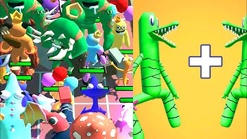 Merge Rainbow: 3D Run - Android Gameplay