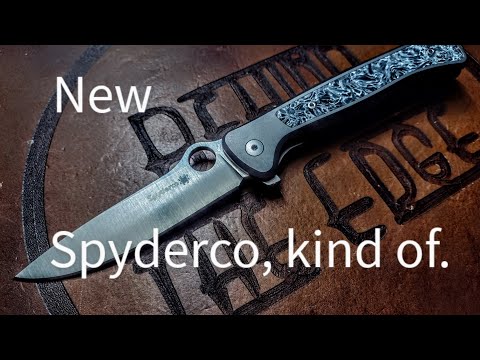 Spyderco Slym overview and quick look. Well made, with issues.