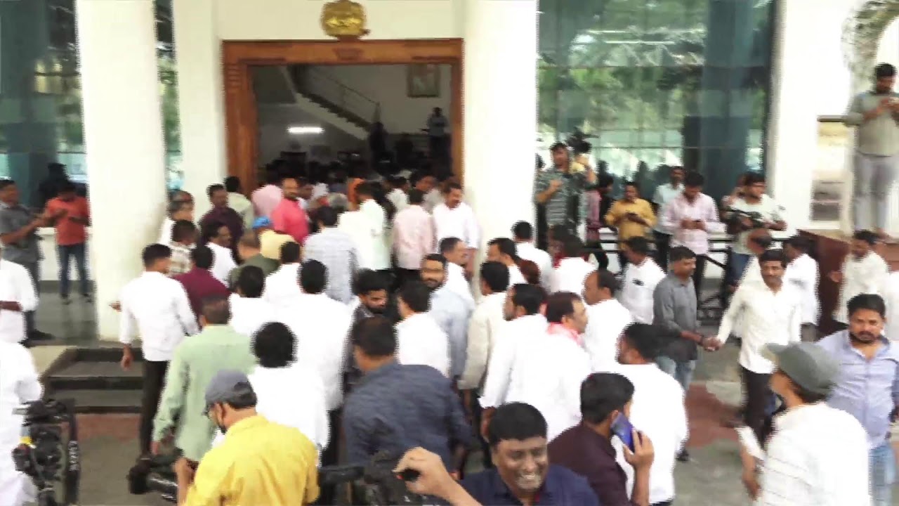 LIVE: KTR Rally From His Residence to Telangana Bhavan | BRS Live Feed