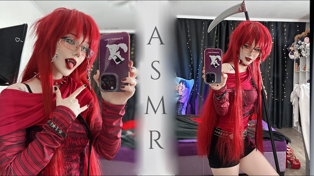 ⚰️Grim Reaper ASMR Grell Sutcliff & Undertaker Cosplay RolePlay