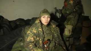 Девушка-ополченец: Если война пришла - воевать нужно всем! Ополчение Новороссии. Девушка-ополченец: Если война пришла - воевать нужно всем! Ополчение Новороссии.