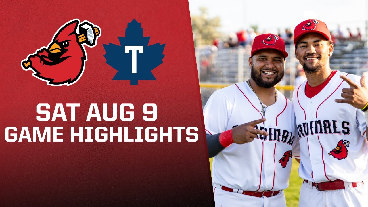 Hamilton Cardinals at Toronto Maple Leafs (8/9/25) | Game Highlights
