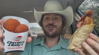 Checkers & Rally’s Loaded Tender Wrap and Cheesy Potato Bites Review