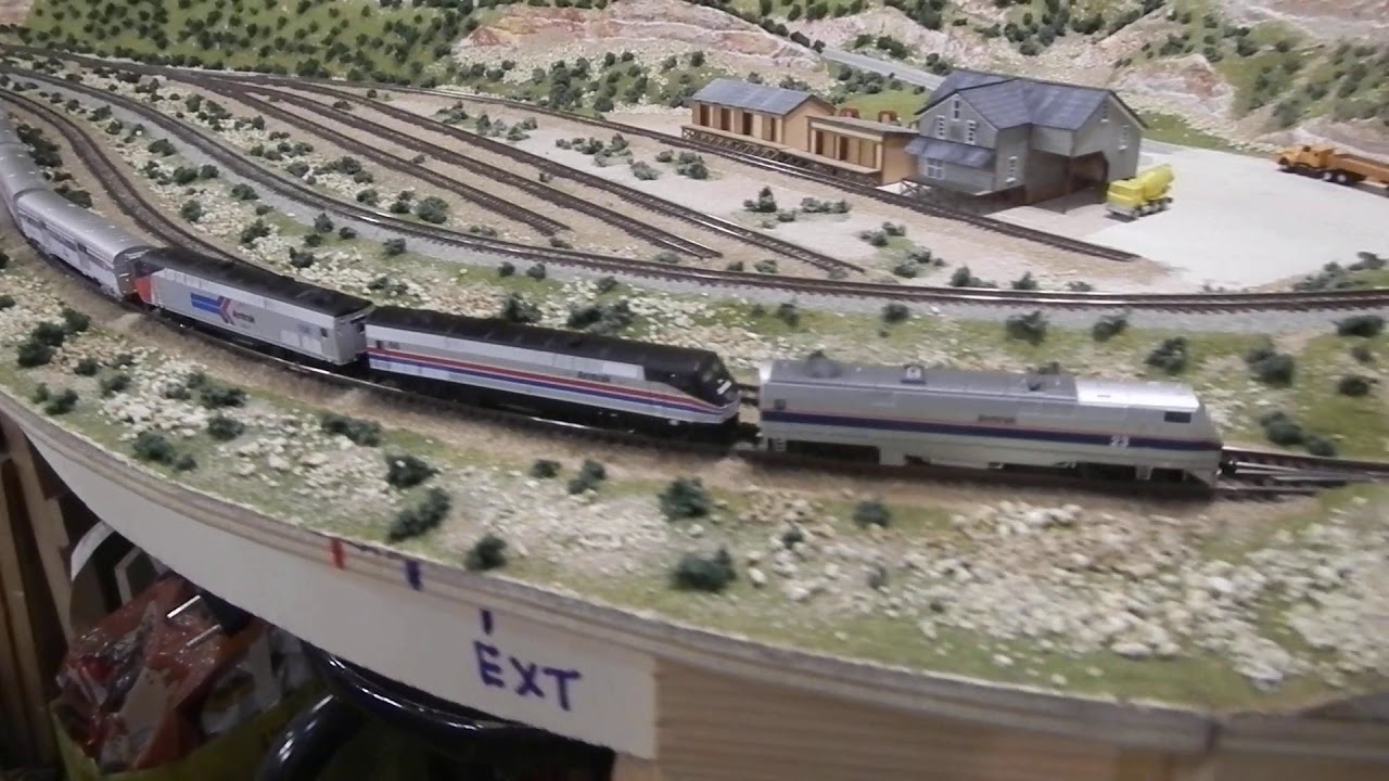 z scale amtrak