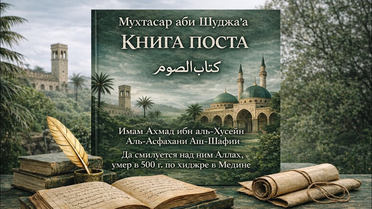 (2) Книга поста (условия обязательности поста и условия действительности) по шафиитскому мазхабу