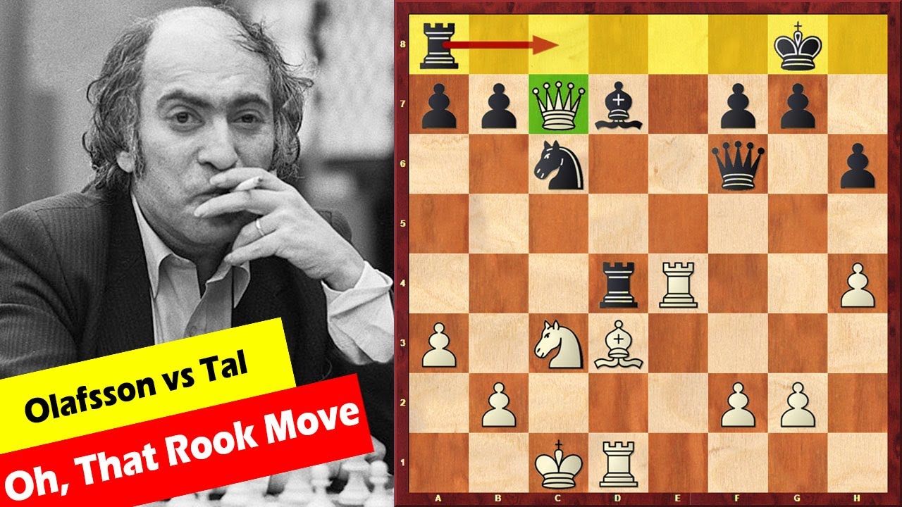 Mikhail Tal : The Magician, Queen sac, Chukaev vs Tal 1956, chess, Mikhail  Tal : The Magician, Queen sac, Chukaev vs Tal 1956 #chess, By Kings Hunt