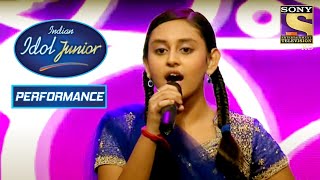 Debanjana's 'Chudiyan Khanak Gayi' Astounded The Judges! | Indian Idol Junior